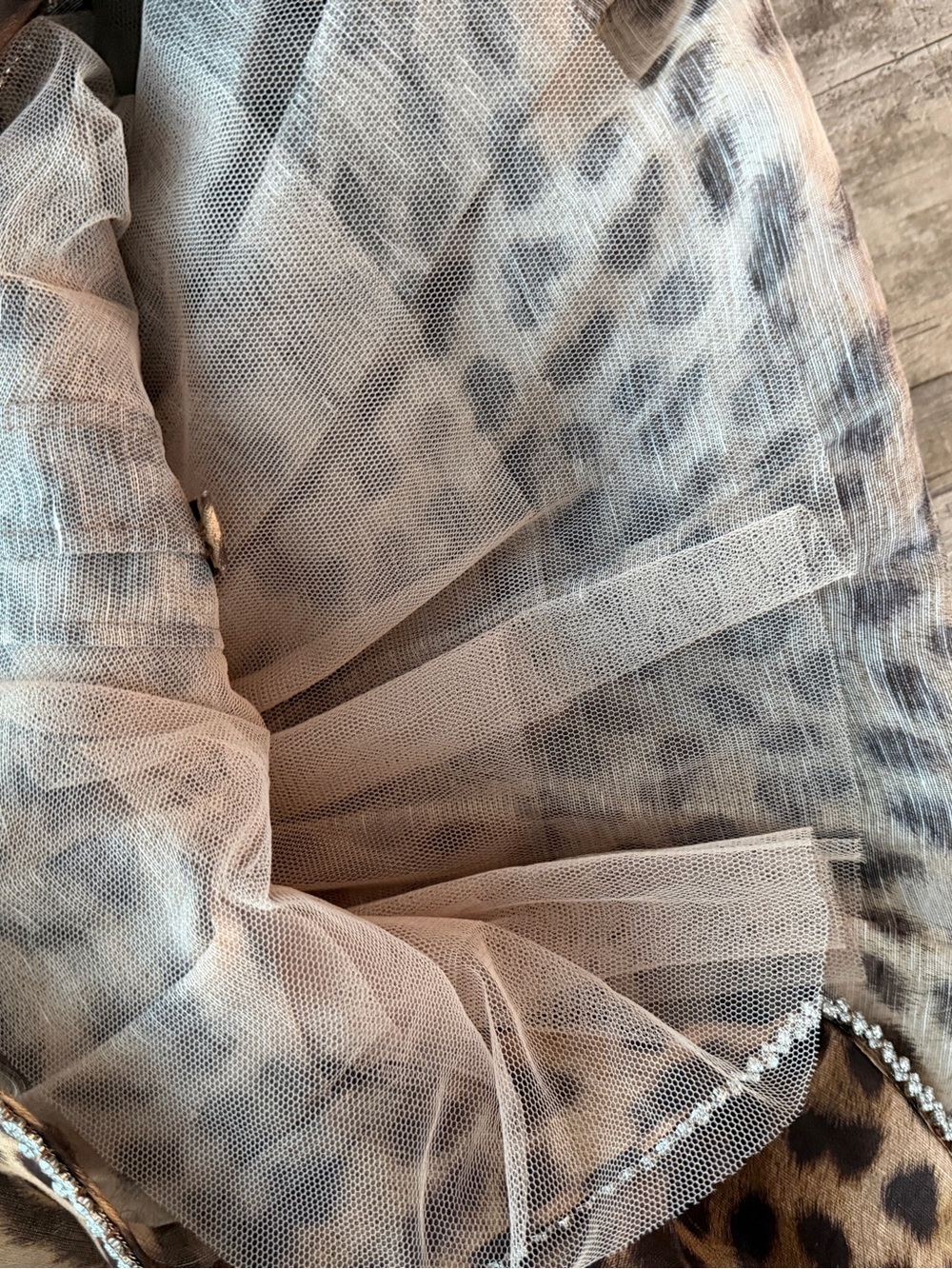 Zimmermann Brown Leopard Print Mini Dress - Picture 11 of 14